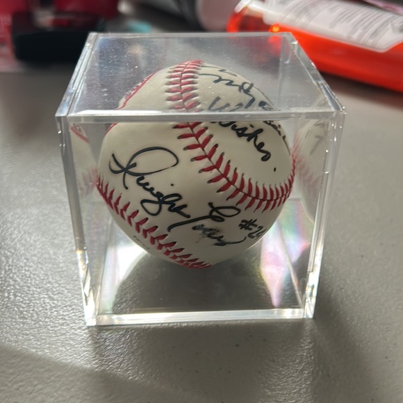 Red Sox signed ball - Picture 2 of 2